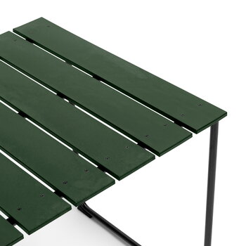 Mater Ocean OC2 table, 140 x 70 cm, green