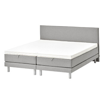 Matri Aina bed, 160 x 200 cm, light grey