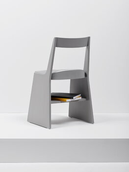 Mattiazzi Fronda stol, grå - silver