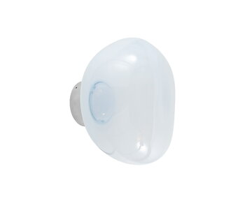 Tom Dixon Melt Surface Mini LED seinävalaisin, opaali - hopea, tuotteen lisäkuva