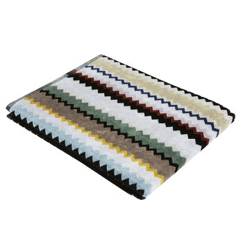 Missoni Home Curt jättipyyhe, 80 x 160 cm, 160 musta monivärinen, tuotteen lisäkuva