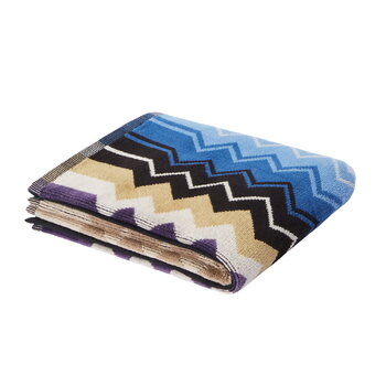 Missoni Home Giacomo käsipyyhe, 40 x 70 cm, 170 turkoosi monivärinen, tuotteen lisäkuva