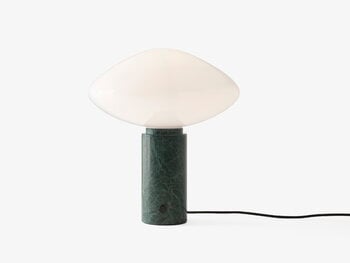 &Tradition Mist bordslampa AP17, Guatemala Verde-marmor - opalglas