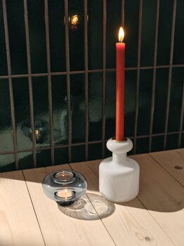 Marimekko Plunta candle holder, white