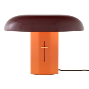 &Tradition Montera JH42 table lamp, amber - ruby