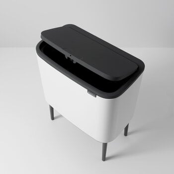 Brabantia Bo Touch Bin 11 + 23 l, vit