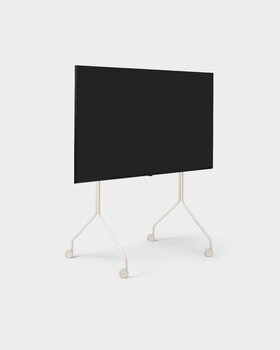 Pedestal Mobile TV Moon Rollin' Tall, perla, immagine extra