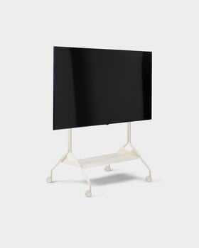 Pedestal Mobile TV Moon Rollin' Tall, perla, immagine extra