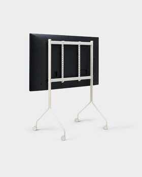 Pedestal Mobile TV Moon Rollin' Tall, perla, immagine extra