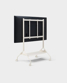Pedestal Mobile TV Moon Rollin' Tall, perla, immagine extra