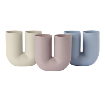 Muuto Vase Kink, lilas poudré