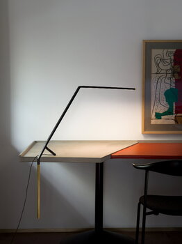 Nemo Lighting Bird table lamp, black - brass