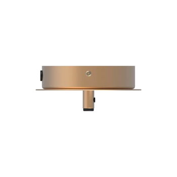 Nuura Piastra a soffitto 1, oro nordico