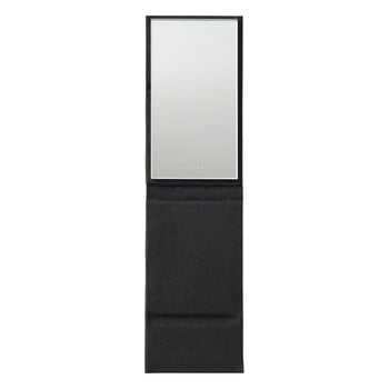 Nuori Hideaway mirror, black