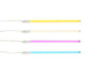 HAY Neon Tube Slim LED valoputki, 50 cm, keltainen