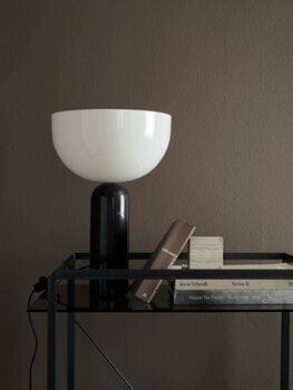 New Works Kizu table lamp, large, black marble, extra image