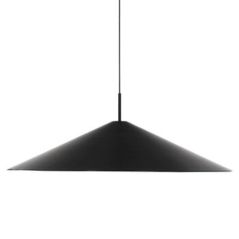 New Works Lampada a sospensione Brolly, 90 cm, nero anodizzato