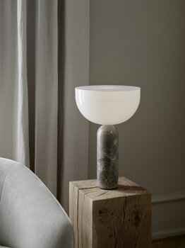 New Works Kizu table lamp, large, grey marble, extra image