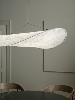 New Works Lampada a sospensione Tense, 90 cm, bianca
