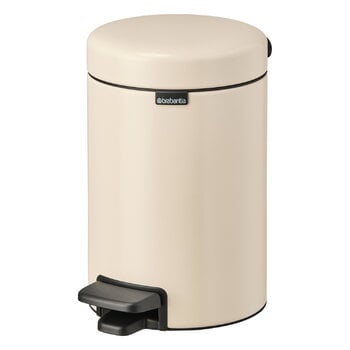 Brabantia Poubelle à pédale newIcon, soft beige