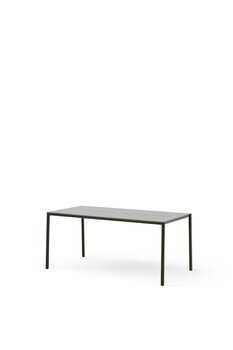 New Works May pöytä, 170 x 85 cm, tummanvihreä