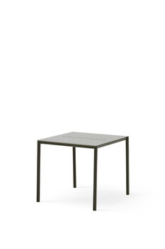 New Works May pöytä, 85 x 85 cm, tummanvihreä