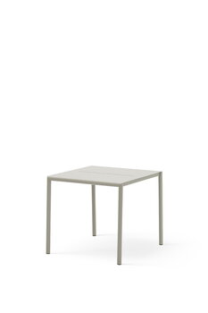 New Works May table, 85 x 85 cm, light grey