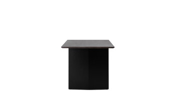 Normann Copenhagen Table Panel, 90 x 200 cm, noir - marron foncé