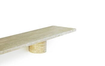 Normann Copenhagen Sten shelf, 120 cm, travertine, extra image