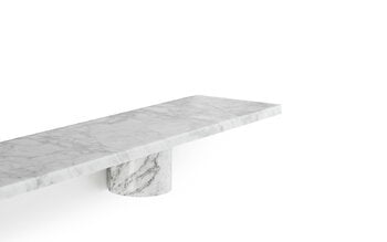 Normann Copenhagen Sten shelf, 120 cm, white marble, extra image