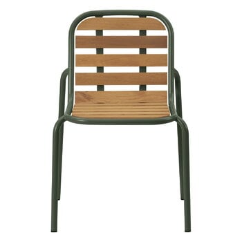 Normann Copenhagen Vig stol, robiniaträ - mörkgrön