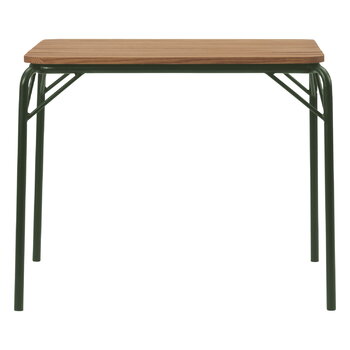 Normann Copenhagen Table Vig, 90 x 80 cm, bois de robinier - vert foncé