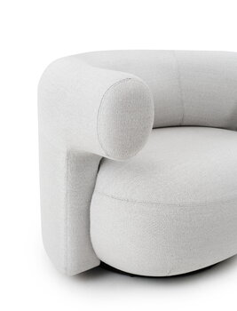 Normann Copenhagen Poltrona Burra Outdoor, girevole con ritorno, Savane Whisper, immagine extra
