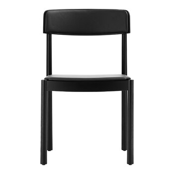 Normann Copenhagen Timb tuoli, musta - Ultra nahka musta