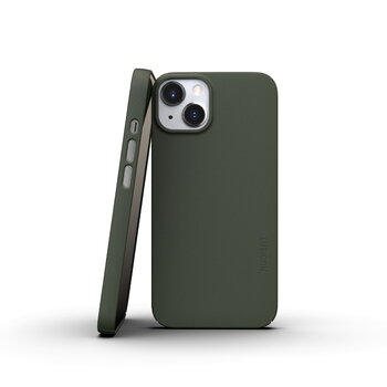 Nudient Thin Case for iPhone, pine green
