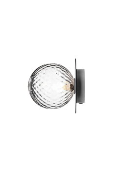 Nuura Liila 1 wall/ceiling lamp, small, silver - optic clear