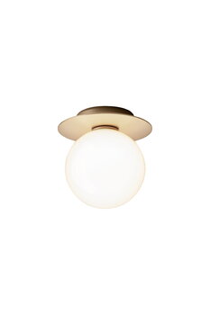 Nuura Liila 1 lampe applique/plafonnier, petite, doré nordique - opale