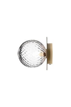 Nuura Liila 1 wall/ceiling lamp, small, nordic gold - optic clear, extra image