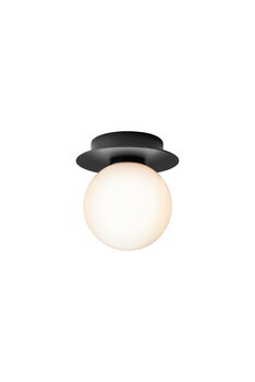 Nuura Liila 1 wall/ceiling lamp, small, black - opal