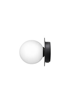 Nuura Liila 1 wall/ceiling lamp, small, black - opal, extra image