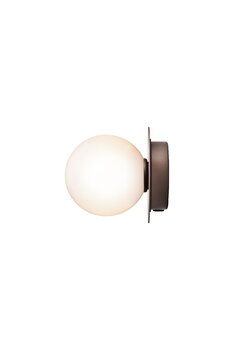 Nuura Liila 1 wall/ceiling lamp, small, dark bronze - opal, extra image