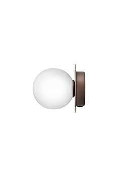 Nuura Lampada da parete/soffitto Liila 1, piccola, bronzo scuro-opale, immagine extra