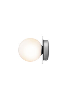 Nuura Liila 1 wall/ceiling lamp, small, silver - opal