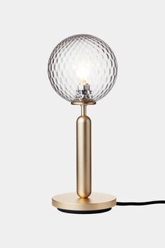 Nuura Miira table lamp, brass - optic clear