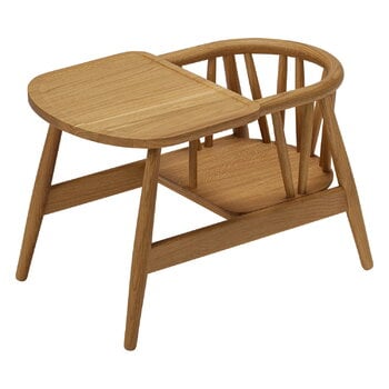 Oaklings Smilla toddler chair with tray, oak, extra image