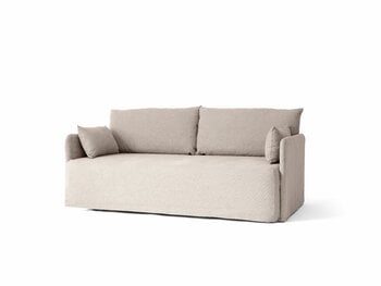 Audo Copenhagen Offset 2-Sitzer Sofa mit losem Bezug, Hafer
