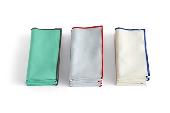 HAY Outline napkins, set of 4, verdigris green
