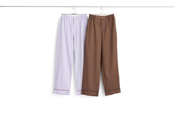 HAY Outline pyjama trousers, milk chocolate