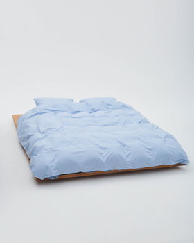 Tekla Housse de couette simple 150 x 210 cm, morning blue