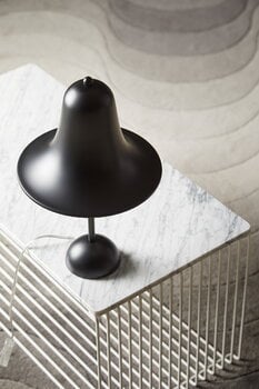 Verpan Lampada da tavolo Pantop 23 cm, nero opaco